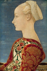 Profilo di fanciulla, cm. 51 x 35, Museo di Stato, Berlino.